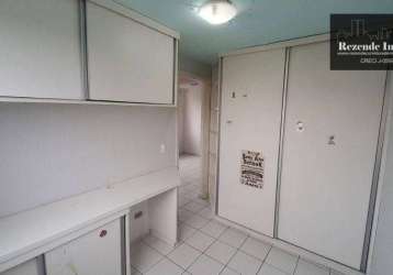 Apartamento com 2 dormitórios para alugar, 43 m² por r$ 1.350,00/mês - caiuá - curitiba/pr