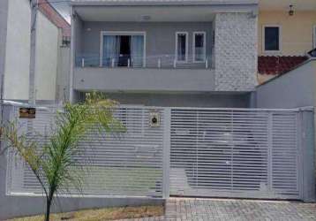 Sobrado triplex com 3 suítes á venda no bairro campo comprido - curitiba/pr