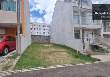 Terreno à venda, 150 m² por r$ 215.000,00 - pinheirinho - curitiba/pr