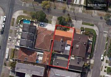 Terreno à venda, 292 m² localizado no bairro- portão - curitiba/pr