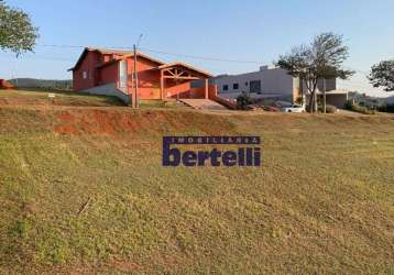 Terreno à venda, 600 m² por r$ 240.000,00 - condomínio terras de santa cruz - bragança paulista/sp