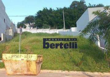 Terreno à venda, 445 m² por r$ 520.000,00 - condomínio vale das águas - bragança paulista/sp