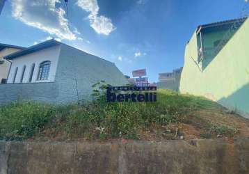 Terreno à venda, 252 m² por r$ 200.000,00 - vila aparecida - bragança paulista/sp