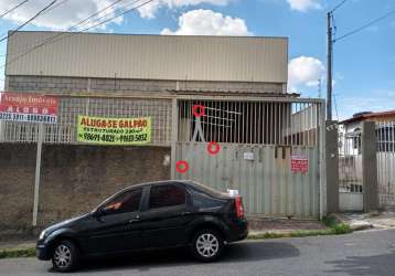 Barracão / galpão / depósito para alugar na josé clemente pereira, 61, ipiranga, belo horizonte por r$ 8.000