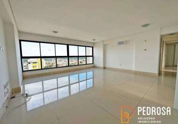 Apartamento com 112 m2 - 3 suítes - maria emiliana - lagoa nova - 2 vagas - andar alto - ventilad