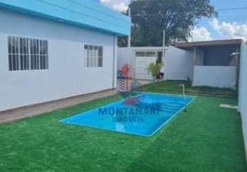 Casa para venda com 250 m² e 2 quartos em vale do igapó iv, agudos - sp