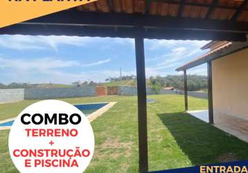 Sítio/chácara em santa isabel com lazer completo!