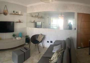 Apartamento com 1 quarto para alugar na vila caiçara, praia grande , 53 m2 por r$ 2.500