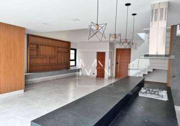 Casa com 3 dormitórios à venda, 220 m² por r$ 1.770.000,00 - condomínio central parque - salto/sp