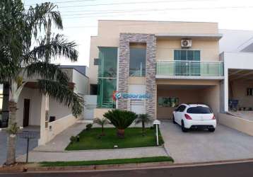 Casa com 3 dormitórios à venda, 267 m² por r$ 1.400.000,00 - residencial portal do lago - sumaré/sp