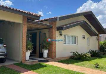 Casa com 5 dormitórios, 550 m² - venda por r$ 3.500.000,00 ou aluguel por r$ 9.080,00/mês - estância árvore da vida - sumaré/sp