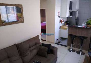 Apartamento com 2 quartos, 50 m² - hortolândia/sp