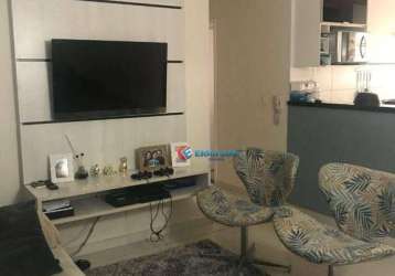 Apartamento com 3 dormitórios à venda, 60 m² por r$ 250.000,00 - parque universitário - americana/sp