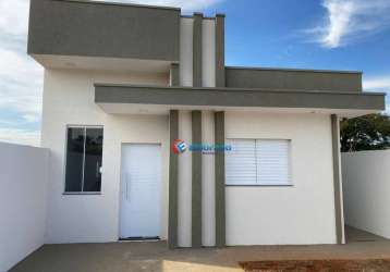 Casa com 2 dormitórios à venda, 59 m² por r$ 360.000,00 - parque central park - monte mor/sp