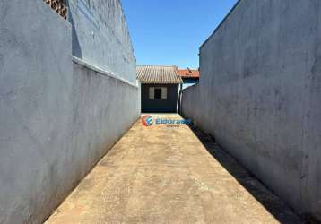 Casa com 1 dormitório para alugar, 50 m² por r$ 750,00/mês - jardim ipiranga (nova veneza) - sumaré/sp