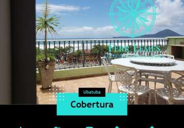 Cobertura duplex à venda na praia grande, ubatuba – frente para o mar!