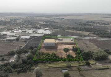 Área comercial 42.000 m² à venda, à margem da br-153 entre hidrolândia/morrinhos