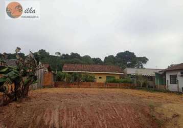 Terreno à venda, 350 m² por r$ 139.000,00 - do ubatuba - são francisco do sul/sc