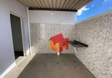 Casa com 1 dormitório para alugar, 45 m² por r$ 880,00/mês - vila santa maria - americana/sp