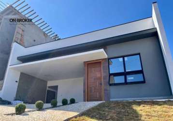 Casa com 3 dormitórios à venda, 185 m² por r$ 1.600.000,00 - condomínio bosque da mata - valinhos/sp