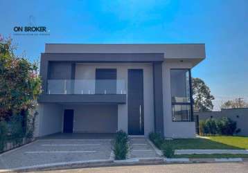 Casa com 3 dormitórios à venda, 250 m² por r$ 1.595.000,00 - condomínio le village - valinhos/sp