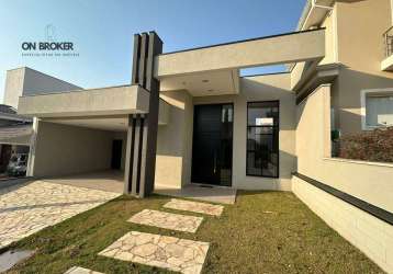 Casa com 3 dormitórios, 182 m² - venda por r$ 1.450.000,00 ou aluguel por r$ 7.148,00/mês - condomínio villagio di napolii - valinhos/sp