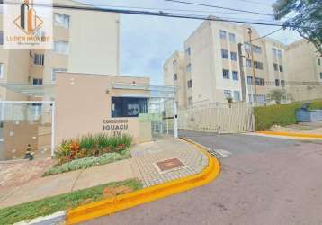 Apartamento 2 dorms. 47m2 venda cond. iguaçú iv, c.comprido, curitiba