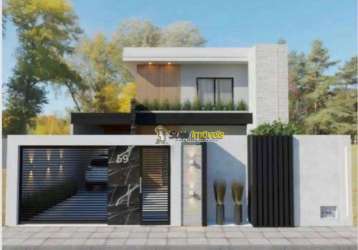 Cancela preta - casa com 4 dormitórios à venda, 147 m² por r$ 1.750.000 - macaé/rj