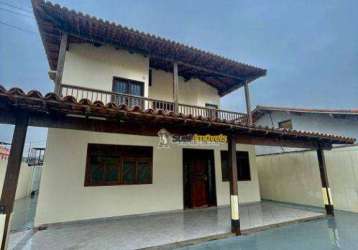 Casa com 5 dormitórios à venda, 198 m² por r$ 650.000 - visconde de araújo - macaé/rj