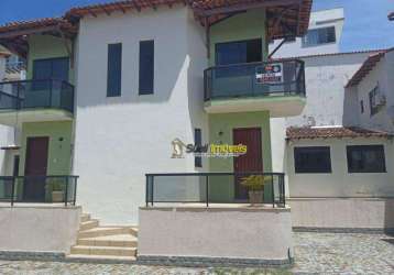 Casa com 2 dormitórios à venda, 96 m² por r$ 390.000,00 - peró - cabo frio/rj