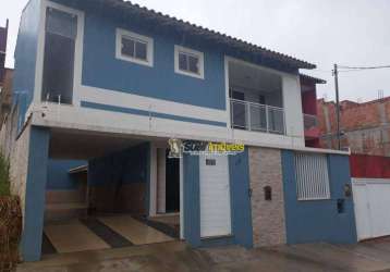 Casa com 3 dormitórios, 206 m² - venda por r$ 695.000,00 ou aluguel por r$ 4.000,00/mês - jardim vitória - macaé/rj