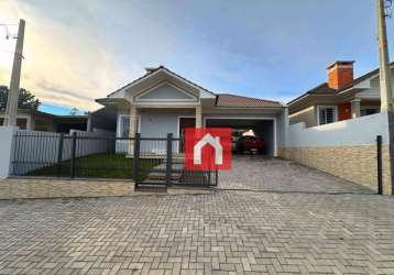 Casa com 3 dormitórios à venda, 156 m² por r$ 700.000,00 - linha santa cruz - santa cruz do sul/rs