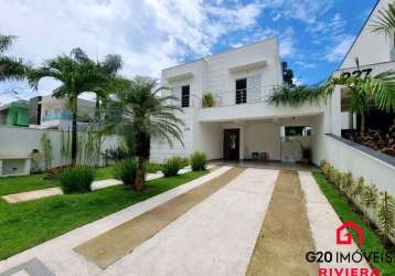 Casa com 4 dormitórios à venda, 287 m² por r$ 4.700.000,00 - riviera de são lourenço - bertioga/sp