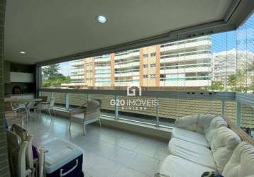 Apartamento com 3 dormitórios à venda, 111 m² por r$ 2.500.000,00 - riviera - módulo 8 - bertioga/sp