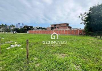 Terreno à venda, 826 m² por r$ 7.500.000,00 - riviera módulo 11 - bertioga/sp