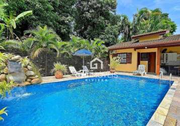 Casa com 3 dormitórios à venda, 201 m² por r$ 3.000.000,00 - riviera módulo 26 - bertioga/sp