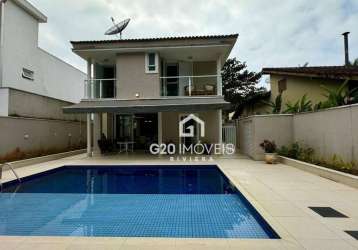 Casa com 5 dormitórios à venda, 257 m² por r$ 3.800.000,00 - riviera de são lourenço - bertioga/sp