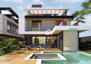 Casa com 5 dormitórios à venda, 422 m² por r$ 11.511.720,00 - riviera módulo 16 - bertioga/sp