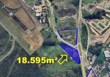 Área à venda, 18595 m² por r$ 8.500.000,00 - parque santos dumont - são josé dos campos/sp