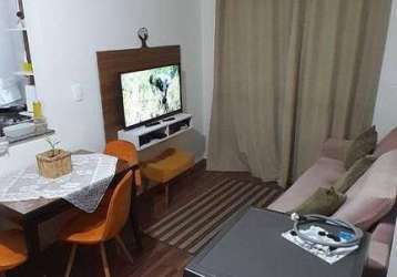 Apartamento com 2 dormitórios à venda, 48 m² por r$ 255.000,00 - vila iracema - são josé dos campos/sp