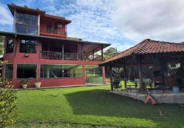 Casa com 3 dormitórios à venda, 430 m² por r$ 1.700.000,00 - recanto santa barbara - jambeiro/sp