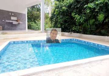 Aluga-se casa térrea, 4 suítes, área gourmet com piscina, cond. vila verde.