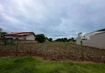 Terreno à venda em bragantina, assis chateaubriand, pr