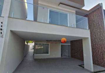 Casa com 4 dormitórios à venda, 216 m² por r$ 1.400.000,00 - itaipu - niterói/rj