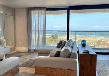 Apartamento de luxo com vista para o mar - 3 suítes e ampla estrutura de lazer