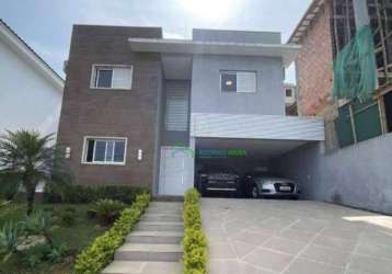 Casa com 3 dormitórios, 260 m² - venda por r$ 2.500.000,00 ou aluguel por r$ 15.550,00/mês - residencial dois (tamboré) - santana de parnaíba/sp