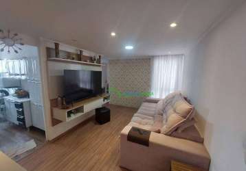 Apartamento com 2 dormitórios à venda, 52 m² por r$ 235.000,00 - vila dirce - carapicuíba/sp