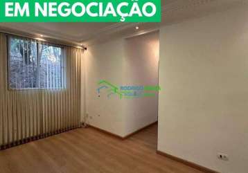 Apartamento com 2 dormitórios para alugar, 48 m² por r$ 1.200,02/mês - parque roseira - carapicuíba/sp