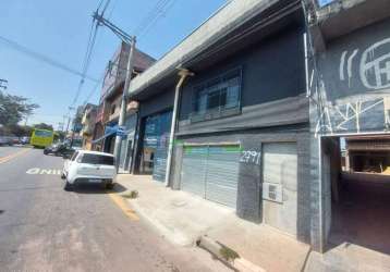 Galpão comercial para alugar, 450 m² por r$ 8.150/mês - vila santa terezinha - carapicuíba/sp