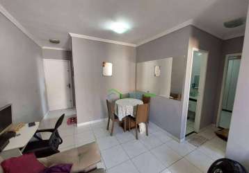 Apartamento residencial com 2 dormitórios à venda, 52 m² por r$ 189.900 -  condomínio residencial catagua jardim santa tereza - carapicuíba/sp